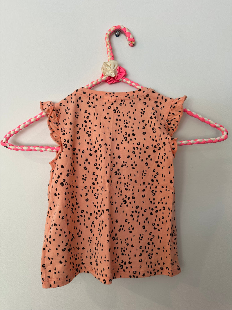 LEOPARD PRINT TSHIRT / 9-12M