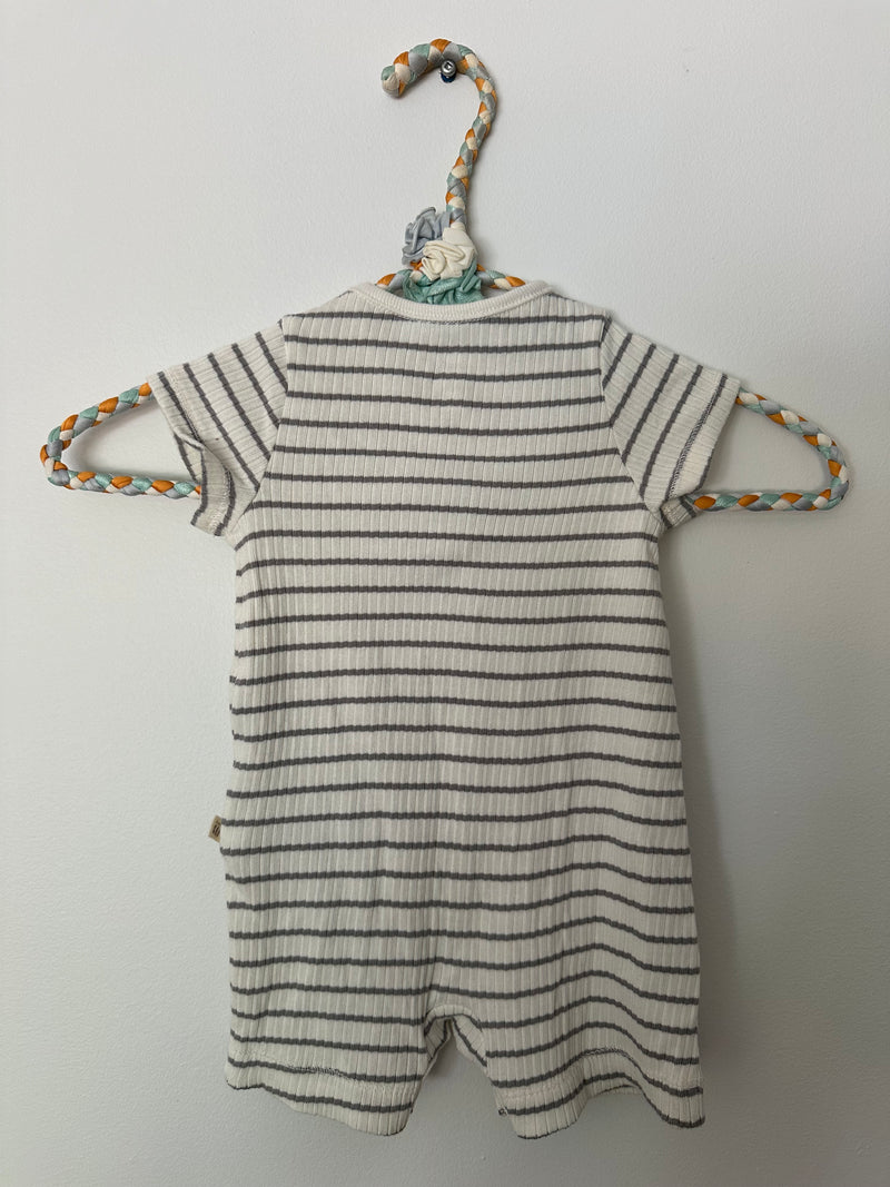 STRIPED ROMPER / 0-3M