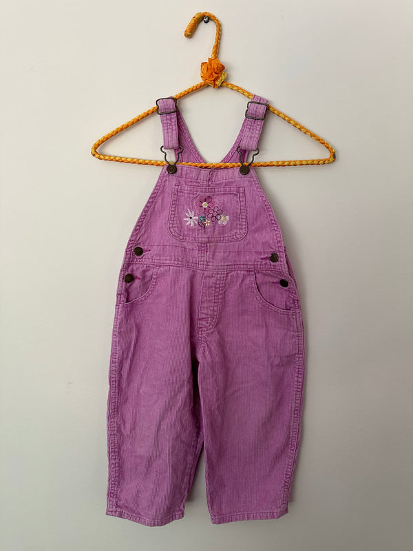 CORDUROY OVERALLS / 2T