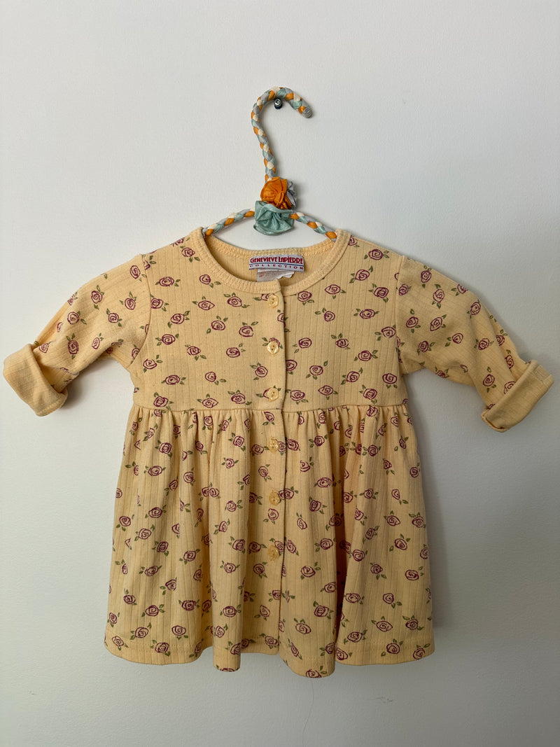 VINTAGE FLORAL DRESS / 18M