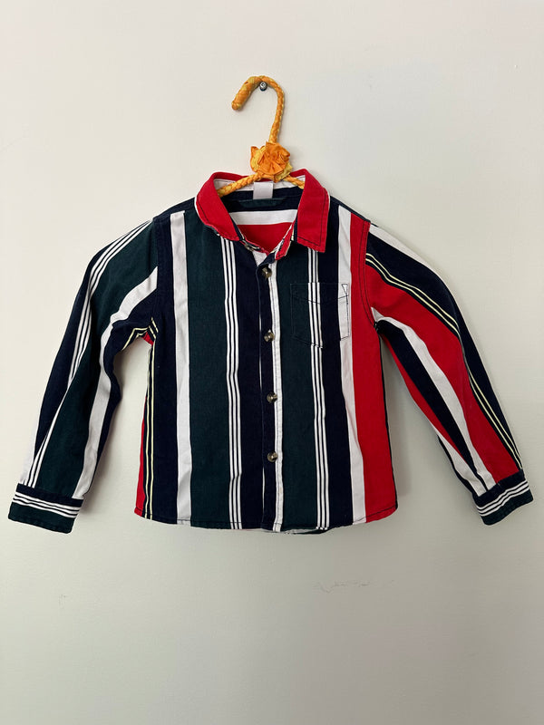 STRIPPED SHIRT / 3-4T