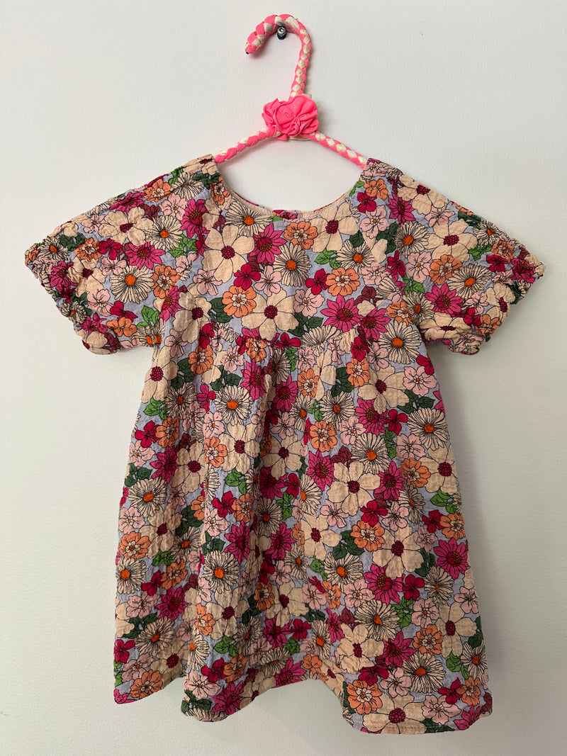 FLORAL DRESS / 2-3Y