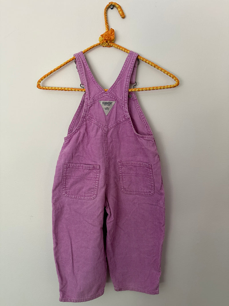 CORDUROY OVERALLS / 2T