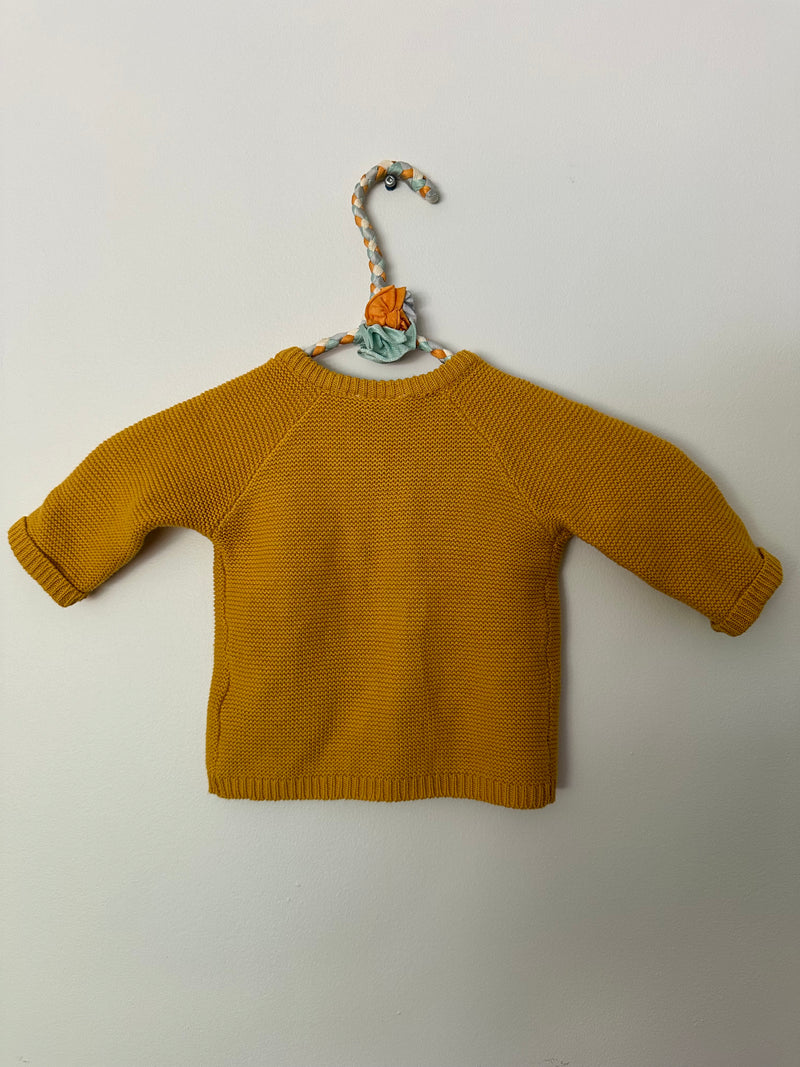 KNIT CARDIGAN / 2-4M