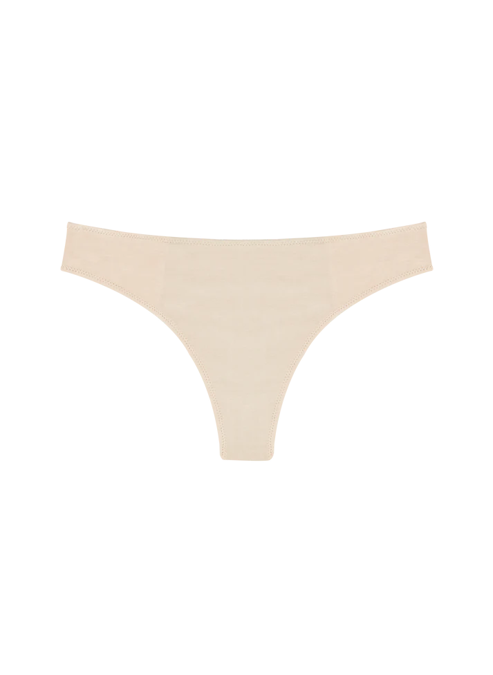 LOW PROFILE THONG - BEIGE