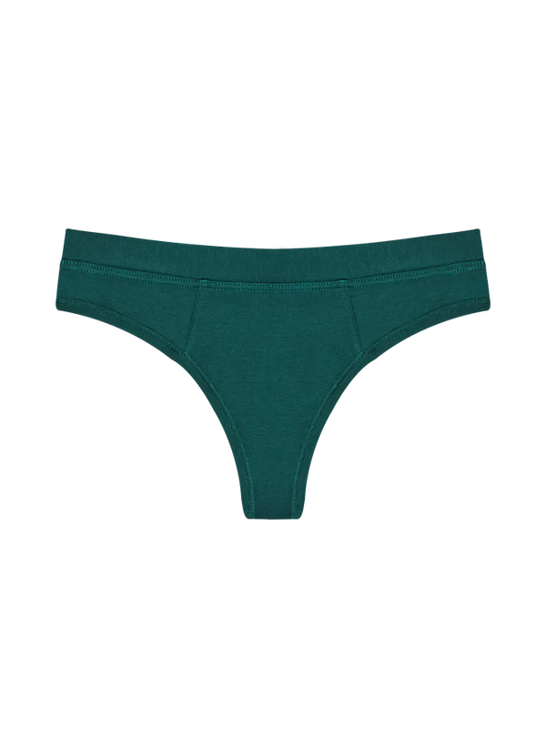 THONG UNDERWEAR - GREEN