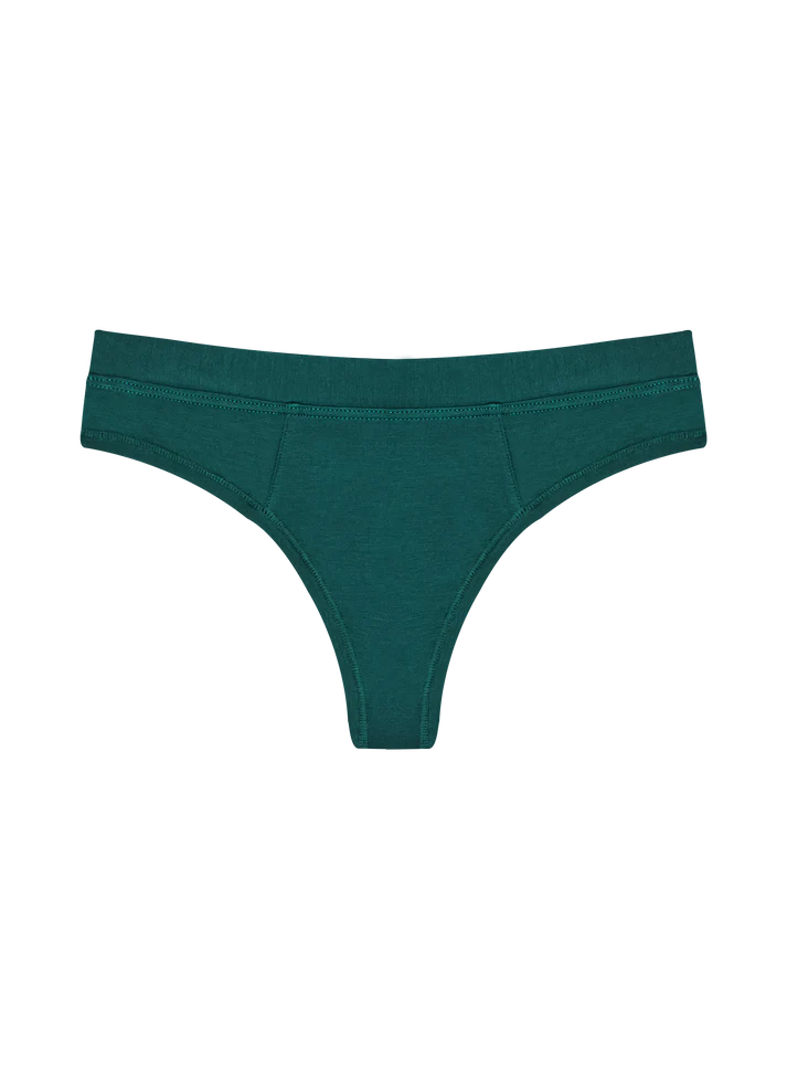 THONG UNDERWEAR - GREEN