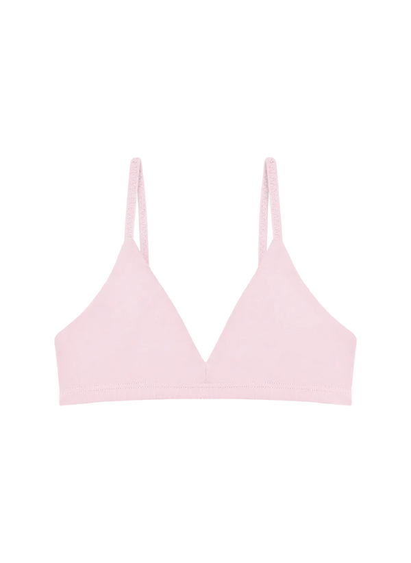 TRIANGLE BRA - ROSEBUD PINK