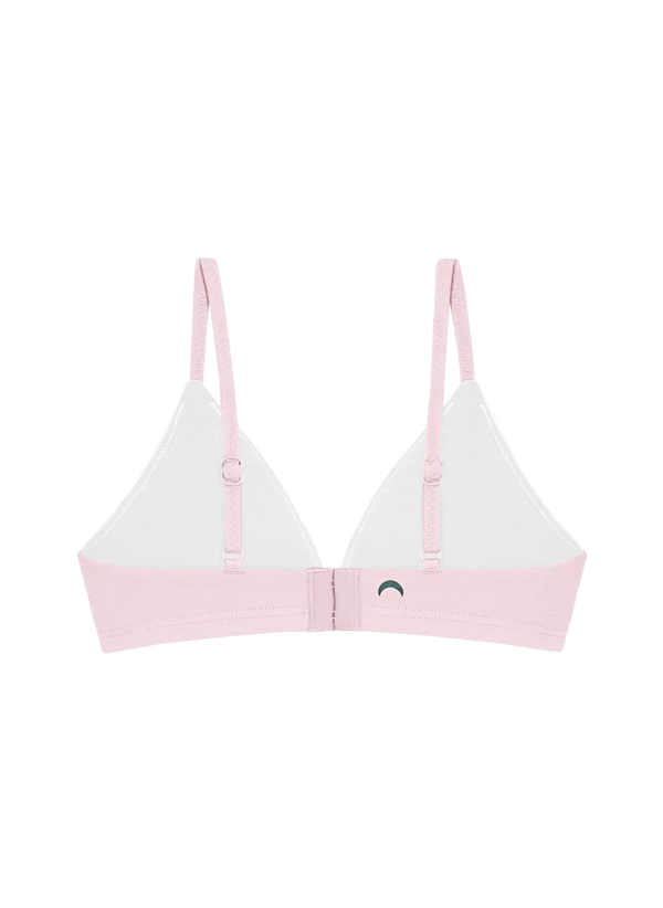 TRIANGLE BRA - ROSEBUD PINK