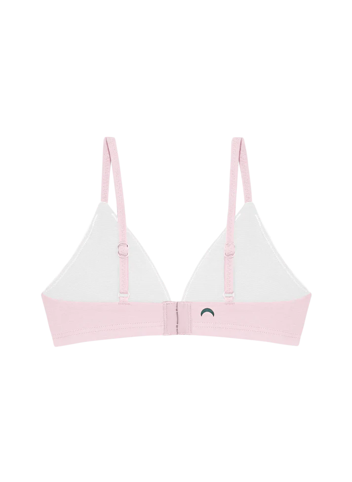 TRIANGLE BRA - ROSEBUD PINK