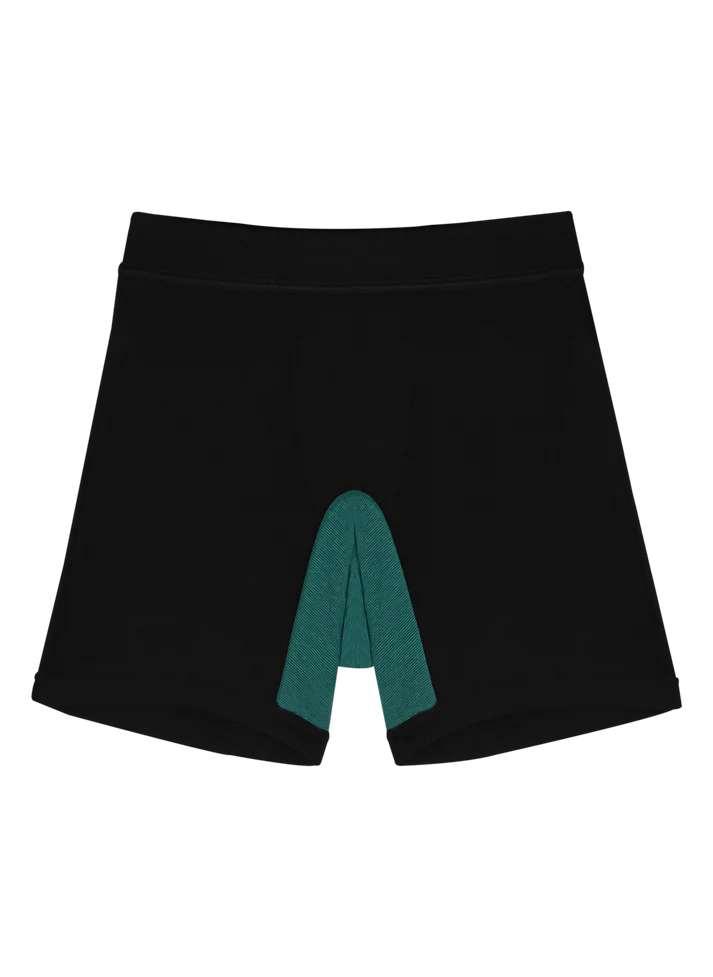 MID BOXER UNDERWEAR - BLACK