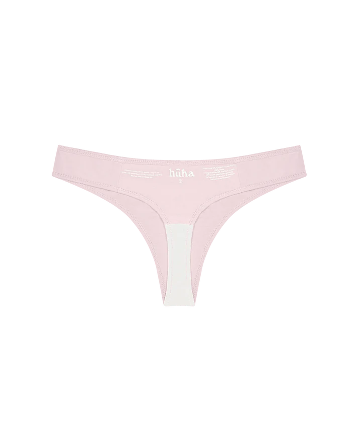 LOW PROFILE THONG - ROSEBUD PINK