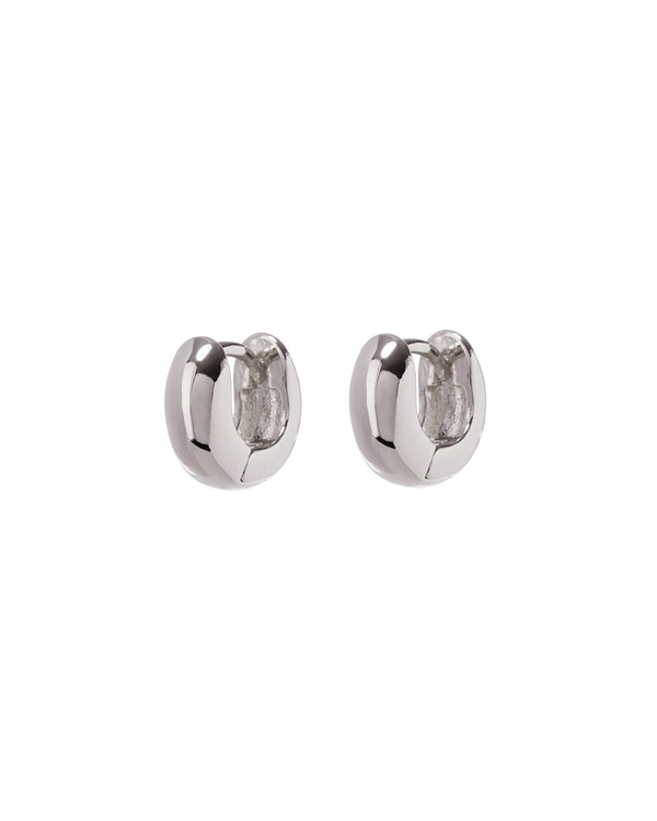 MINI MIRABELLA HUGGIES (9mm) - SILVER