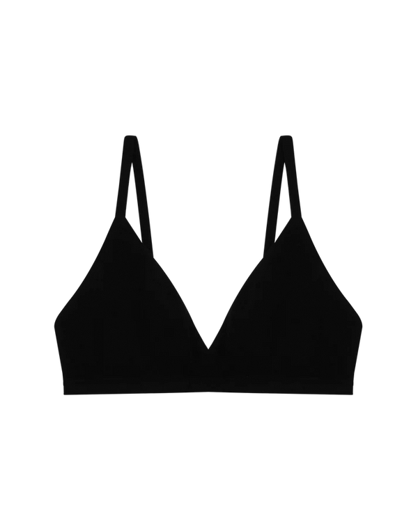 TRIANGLE BRA - BLACK