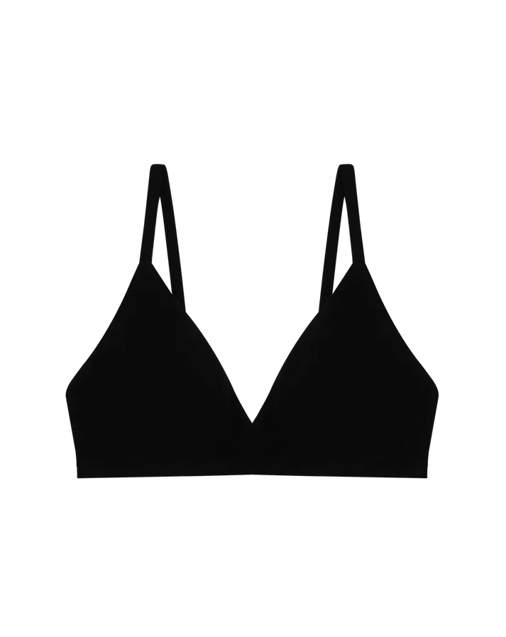 TRIANGLE BRA - BLACK