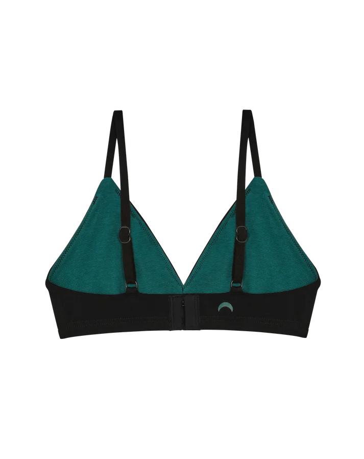 TRIANGLE BRA - BLACK