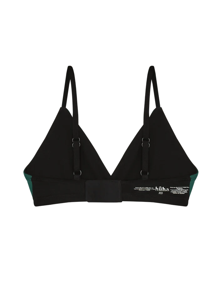 TRIANGLE BRA - BLACK