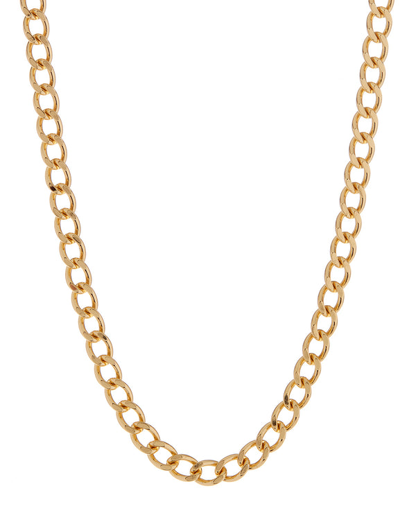 THE CLASSIQUE CURB CHAIN (8mm) - GOLD