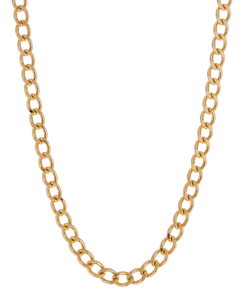 THE CLASSIQUE CURB CHAIN (8mm) - GOLD