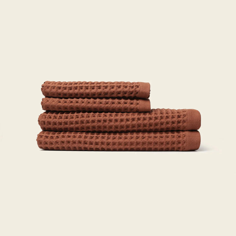 WAFFLE TOWEL 6 PIECE BUNDLE