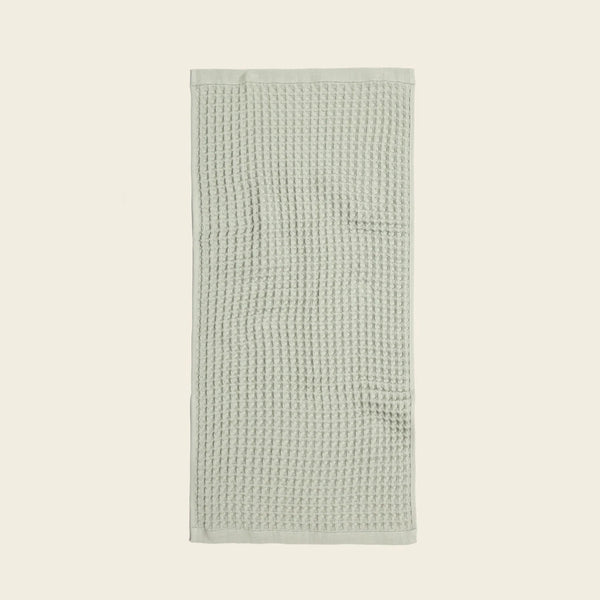 WAFFLE HAND TOWEL - ALOE