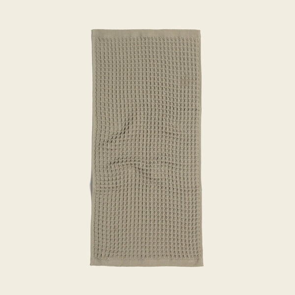 WAFFLE HAND TOWEL - SAGE