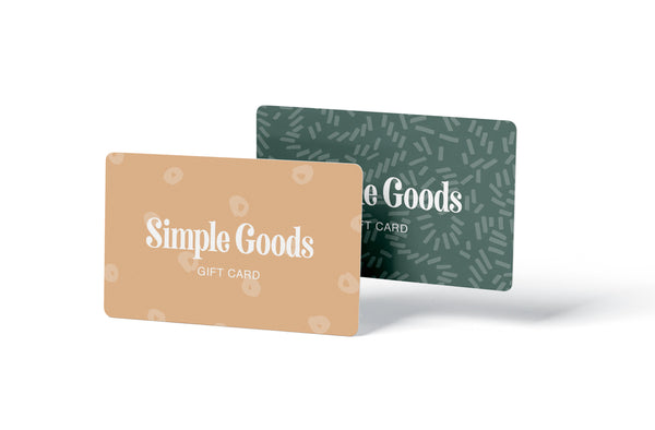 SIMPLE GOODS GIFT CARD