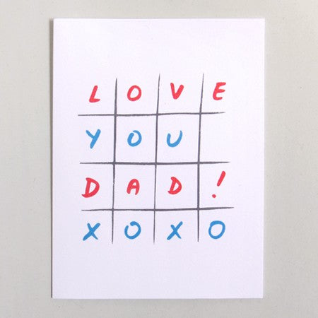 DAD XOXO CARD