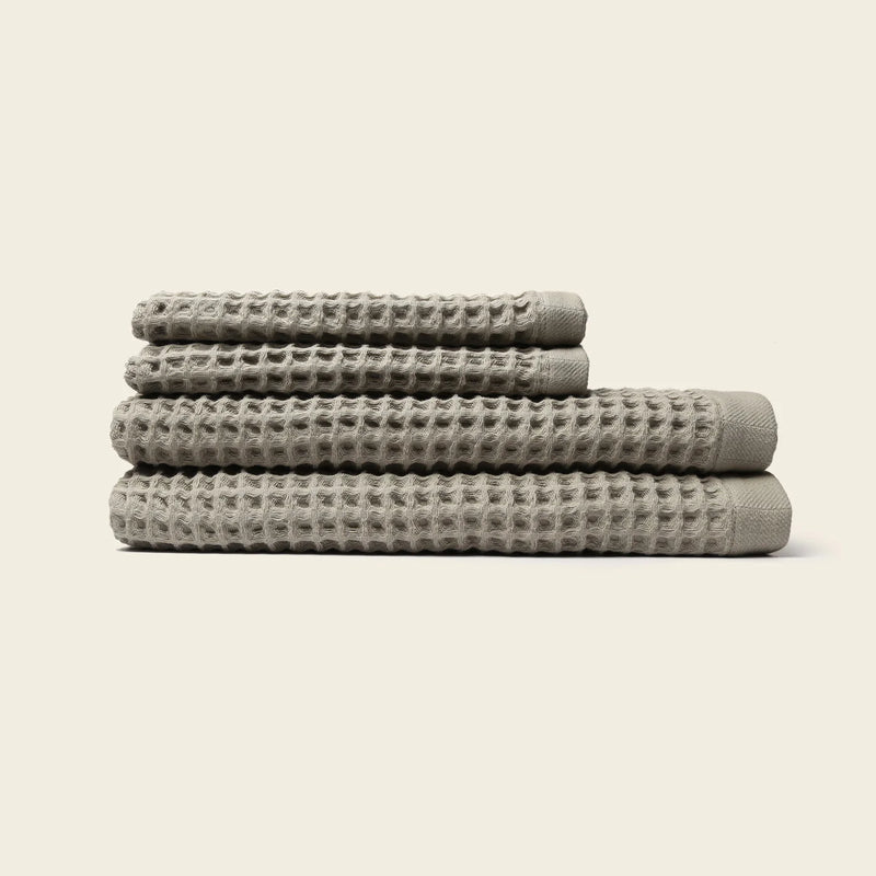 WAFFLE TOWEL 4 PIECE BUNDLE