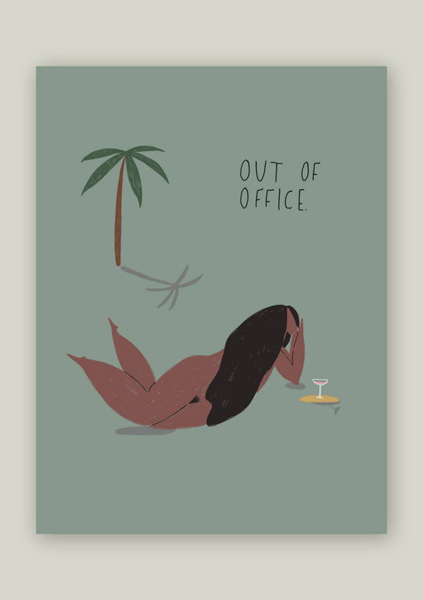 OUT OF OFFICE CARD